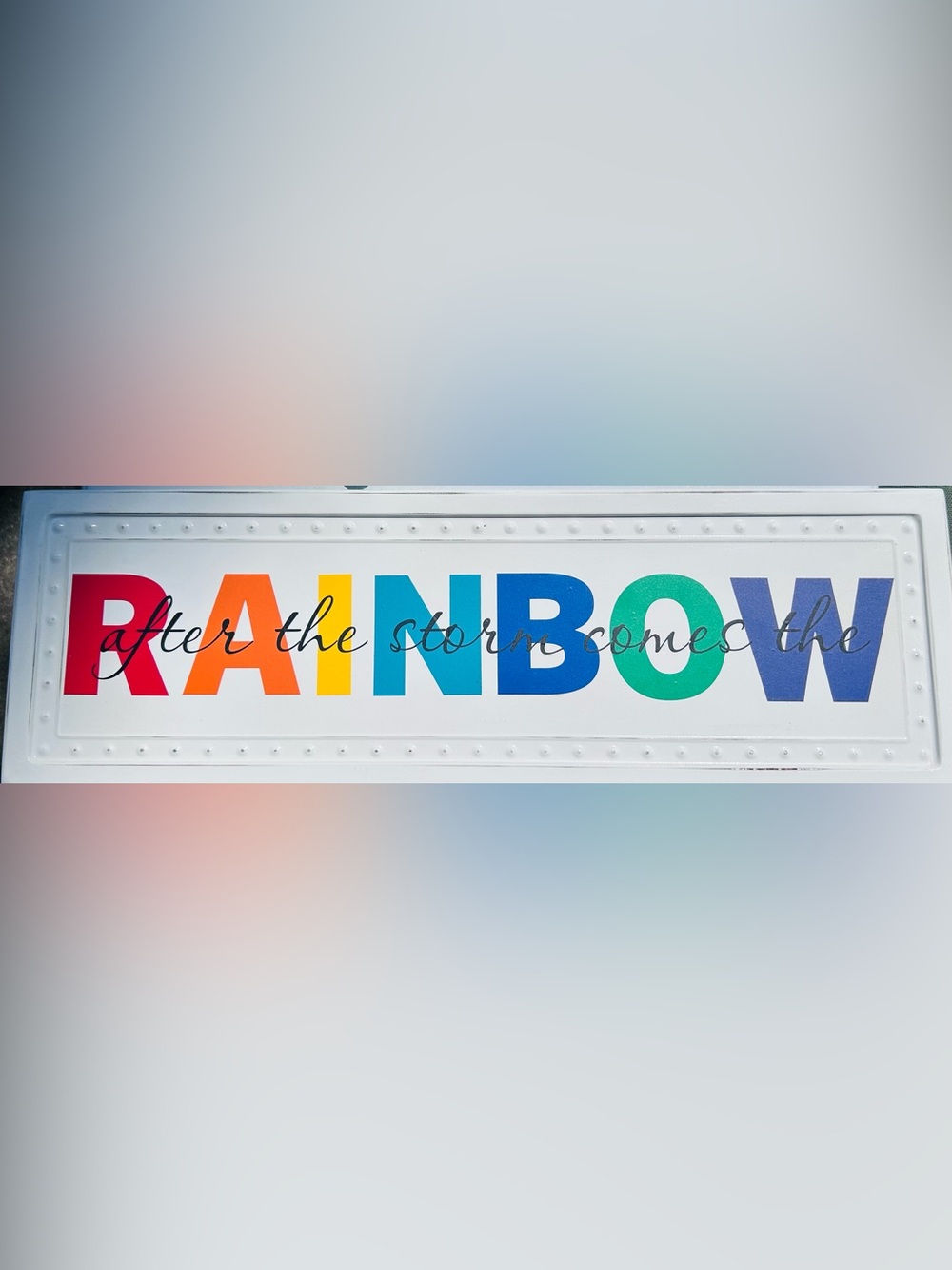 Uppercase Living sign